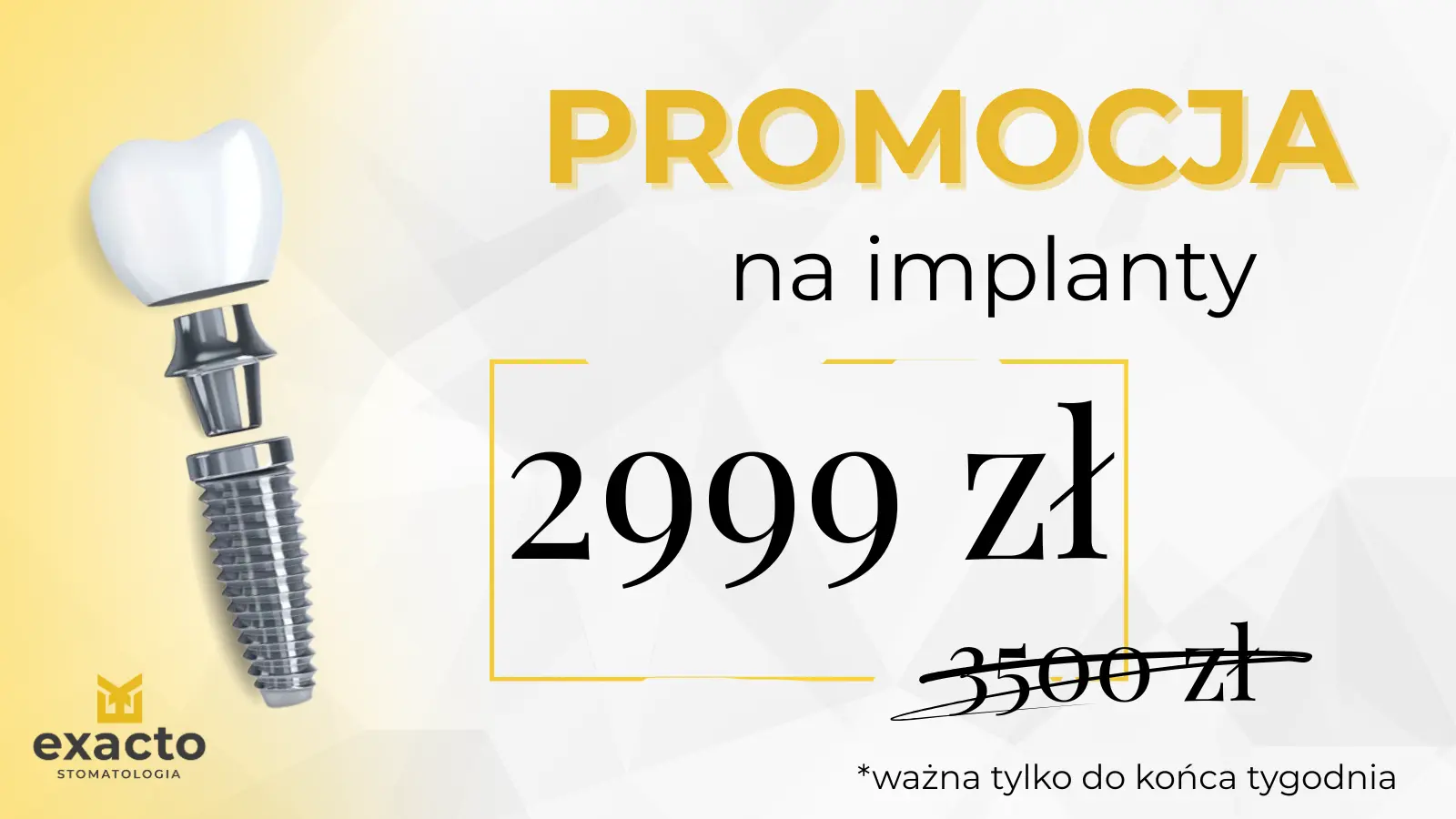 promocja implanty